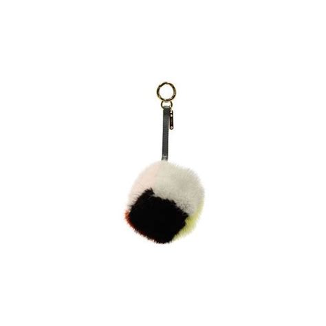 pom pom chanel inspired charm|Fendi Fendi Pom Pom Bag Charm In Multicolor Faux Fur on .